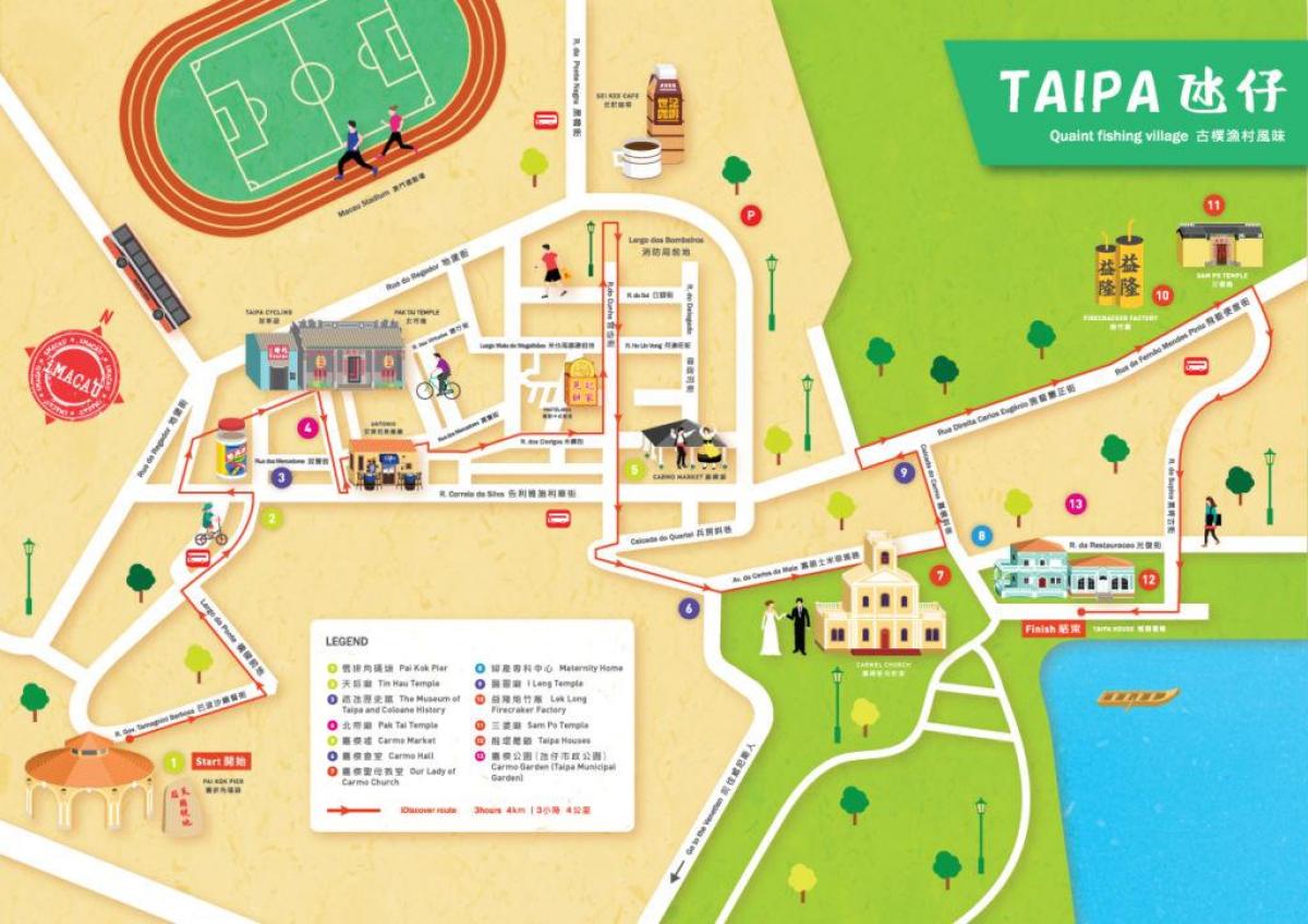 карту деревня тайпа карте